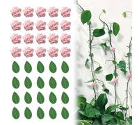 40 Pièces Clip per Piante, Sostegno per Piante, Supporto per Piante, Clip Autoadesive per Piante Rampicanti, Accessorio per Appendere Piante Rampicanti, per Piante Rampicanti Steli Piante da Giardino