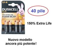 STILO AA PLUS POWERBOOST - BLISTER 4 BATTERIE LR6/MN1500-MELDU0103 DURACELL