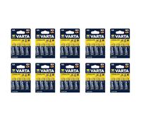 40 pile stilo AA VARTA LONGLIFE Alkaline alcaline Mignon batterie LR6 1,5 V