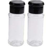 40 Pz 100 Ml Spezie Shaker Barattolo di Condimento Nero Può 1125