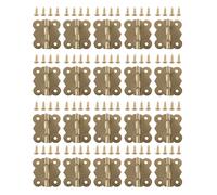 40 pz Birds Nest Box Accessori Robusto Blocco a cerniera Anti-morso con viti