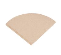 40 Pz/borsa Carta da Filtro per caffè Non Sbiancata Usa e Getta Pasta di Legno Forma di Cono per Macchina per caffè Americano (Burlywood)