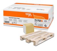 40 pz. - Carta Igienica Interfogliata per dispencer 10×21 Economica - Pacco da 225 Strappi - 2 Veli CELTEX 7172