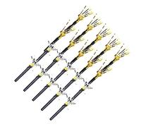 40 Pz kit fischietto per feste riempitivo per sacchetti bomboniere pasquali corno della festa di compleanno funlicht divertente fischietto da festa con nappe rumorosa festa 10 cm