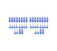 40 PZ NAC3FCA NAC3FCB Spina Speakon Connettore Powercon Maschio A 3 Pin 20A 250 V Connettore di Alimentazione CA Blu e Grigio Bianca