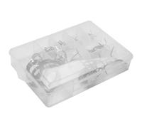 40 Pz / Set Guide per Canne Da Pesca Tip 8 Forme Kit di Riparazione per Ast2505