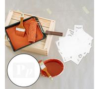 40 pz Stencil per Lettere e Numerazioni per Album Fai da Te per Diario Creativo