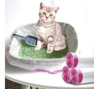 40 Sacchetti Lettiera Gatto Misura 57x38 cm Borsa Vassoio Sabbia Adattabili Pupù Escrementi Gatti Animali Domestici Resiste Fino 2 Settimane Facile Installazione Alta Qualità