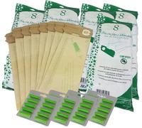 40 SACCHI FILTRO VK120 VK121 VK122 e 40 PROFUMI ASPIRAPOLVERE VORWERK FOLLETTO