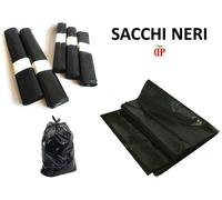 40 SACCHI PER SPAZZATURA NERI 50x60 70x110 90x110 90x120 da 30 L a 120 L