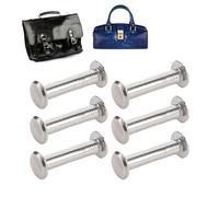 40 Set Viti Chicago Rivetti in Pelle Rivetti a Vite Assortiti Viti per Rilegatura Chicago per Decorare e Riparare Borse da Cintura Artigianali in Pelle Scarpe Borsa Rilegatura di