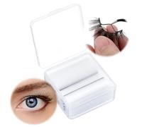 40 strisce autoadesive per ciglia finte, senza colla, per eyeliner, impermeabili, aspetto naturale (nero