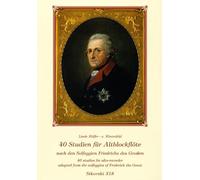 40 Studien: Nach den Solfeggien Friedrichs des Großen. treble recorder.