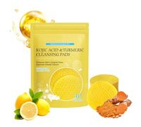40 tamponi detergenti alla curcuma kojic, cuscinetti exf-olianti, tamponi all'acido ko-jic alla curcuma, tamponi detergenti illuminanti, cuscinetti illuminanti in schiuma, per macchie scure