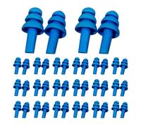 40 tappi per le orecchie in silicone morbido, impermeabili, riutilizzabili