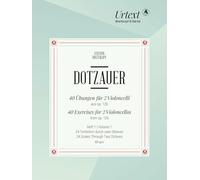 40 Übungen für 2 Violoncelli aus op. 126 - Heft 1: 24 Tonleitern durch zwei Oktaven