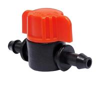 40 valvole di arresto per serre da giardino, per irrigazione a goccia, per tubi da 1/4", diametro interno 4 mm, diametro esterno 7 mm, terreni agricoli, serre