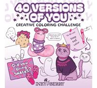 40 Versions Of You: A Coloring Challenge to Create Funny Versions of Yourself or Others - Cute & Relaxing Creative Activity Book