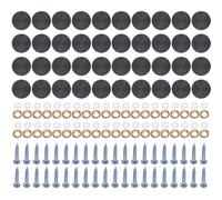 40 Vetro In Acciaio Tappi A Vite Vetro Decorative Coperture Per Viti Arrugginite Per Bagno Del Soffitto Arte Artigianale Artigianato Viti Da Soffitto Da Cucina