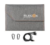 40 W 5 V Portatile Caricatore Pannello Solare Sacchetto Pieghevole 3in1 USB Tipo C Porta iOS IP65 Impermeabile Esterno per Dispositivi Elettronici Telefoni Cellulari Banche di Potere Fotocamere
