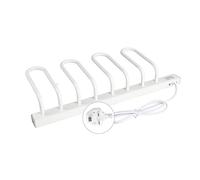 40 W per uso domestico a parete per scarpe asciugatrice termostato in alluminio elettrico per stivali per Home Office 61 x 12 x 22 cm (spina UK 220 V)