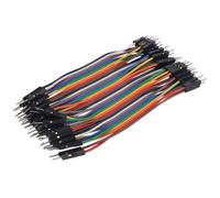 40 x 10 cm breadboard Plug Male to Jumper Wires Cables