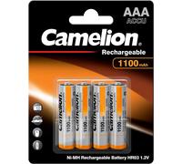 12x batteria Camelion Ni-MH AAA HR03 micro 1,2V 1100 mAh (3x blister 4)