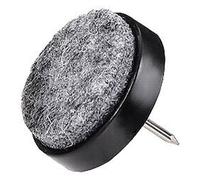 40 X Cuscinetti Protettivi Per Pavimenti In Nero 28Mm | Onestopdiy Nuovo