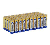 40 x Maxell Pile Alcaline AA / LR06 / LR6 / Mignon/Stilo