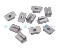 40 X YOU.S Orig. Sottoscocca Sicurezza Morsetto Dado Piastra Per Mercedes-Benz