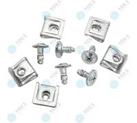 40 x YOU.S Viti + Dadi Di Bloccaggio (80 Pezzi) Foro Ø 7 mm Per BMW 5/7/Z8