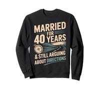 40 Year Of Marriage - 40 years of marriage anniversary Felpa