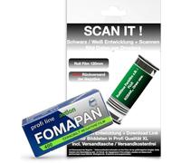 400 ASA B+W - Pellicola avvolgibile 120 mm + pellicola avvolgente + scann