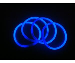 400 BRACCIALI BLU LUMINOSI FLUORESCENTI STARLIGHT BRACCIALETTI FLUO COLORATI