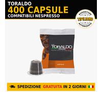 400 Capsule Cremosa Toraldo Compatibili Macchine Nespresso