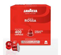 400 Capsule Lavazza Caffè Qualità Rossa Compatibili Nespresso Alluminio
