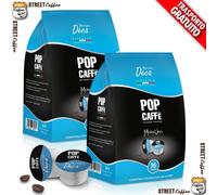 400 CIALDE CAPSULE POP CAFFE DEK DECA DECAFFEINATO BLISTER COMPATIBIL UNOSYSTEM