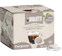 400 Cialde Filtro Carta Bialetti Miscela CORPOSO Ese 44 mm. Monodose Corposa