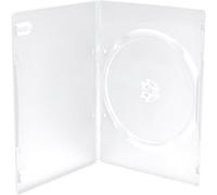 400 MediaRange Custodie SINGOLE 7mm per DVD o CD Custodia Slim Trasparente BOX29