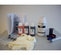 400 ml Kit ricarica inchiostro per cartucce stampante canon 540 541 refill clip