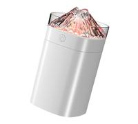 400 ml Vulcano Umidificatore Colorato USB Diffusore Umidificatore Desktop Silenzioso Per La Casa Camera Da Letto Ufficio Uso Uff