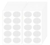 400 Pcs Orecchini Pali di Supporto del Lobo Dell'orecchio Adesivi di Supporto per Lobo dell'Orecchio Adesivi per le Orecchie Protezioni per Piercing Trasparenti per Orecchini a Durata per Cadenti