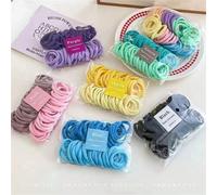 400 pezzi/300 pezzi/50 pezzi/20 pezzi Scrunchies colorati per donne, Scrunchies a gradiente senza cuciture, Elastici per capelli, Anelli per capelli non dannosi, Fasce elastiche per capelli color cara