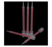 400 Pezzi AB Ugello Miscelatore Statico Colla AB Miscelatore Rapido Adesivo Tubo Misto Rotondo in Plastica Colla Bicomponente Ugello