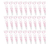 400 Pezzi Cuori Con Maniche Floreali Bustine Trasparenti Per Fiori