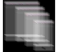 400 pezzi di sacchetti di plastica trasparenti autosigillanti con foro per appendere, sacchetti di cellophane richiudibili per prodotti da forno,