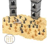 400 Pezzi in Scala 1:72 Figure di Soldati Antichi Disposizione di Soldati