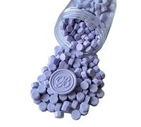400 Pezzi Perline di Ceralacca per Timbro Sigillo di Cera, Perline di Sigillo di Cera PORXFLY Ottime per Inviti di Nozze, Pacchetti di Vino, Buste per Biglietti, Confezioni Regalo (Taro Purple)