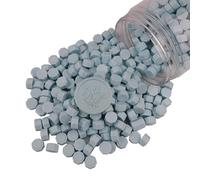 400 Pezzi Perline di Ceralacca per Timbro Sigillo di Cera, Perline di Sigillo di Cera PORXFLY Ottime per Inviti di Nozze, Pacchetti di Vino, Buste per Biglietti, Confezioni Regalo (Oceano blu)