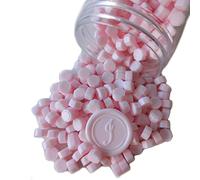 400 Pezzi Perline di Ceralacca per Timbro Sigillo di Cera, Perline di Sigillo di Cera PORXFLY Ottime per Inviti di Nozze, Pacchetti di Vino, Buste per Biglietti, Confezioni Regalo (Polvere leggera)